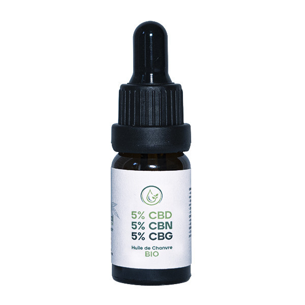 Huile Full Spectrum 5% CBG/CBN