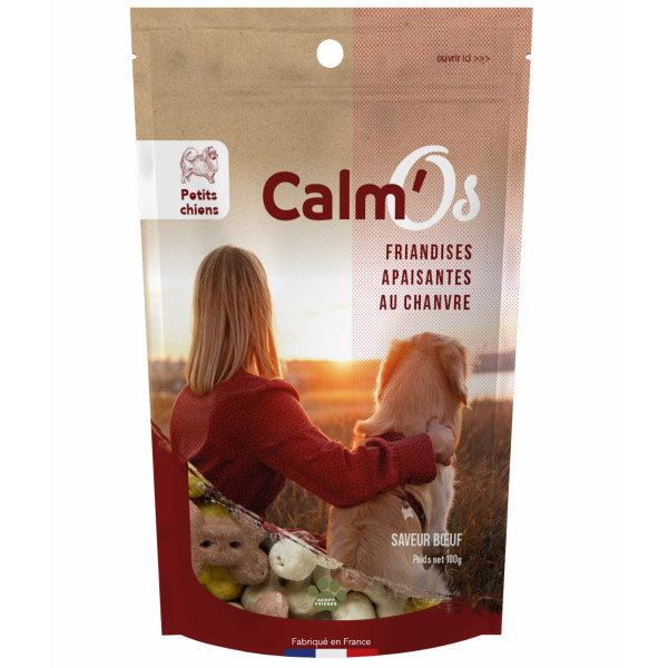 Croquettes au chanvre – petit chien – Calm’Os