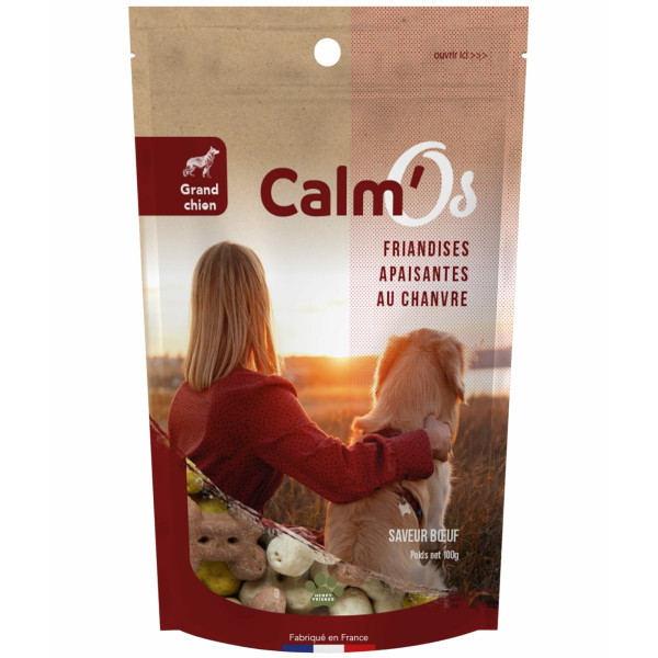 Croquettes au Chanvre – grand chien – Calm’Os