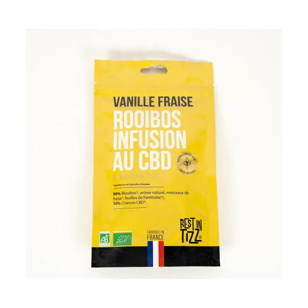 ROOIBOS BIO AU CBD VANILLE FRAISE
