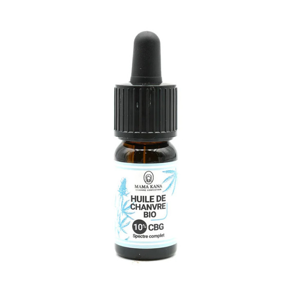 Huiles de Chanvre BIO CBG 10%