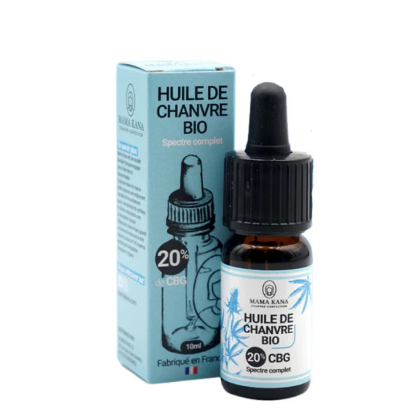 Huiles de Chanvre BIO CBG 20%