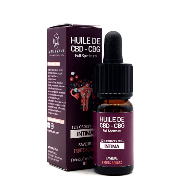 Huile 10% CBD + 10% CBG "Intima"