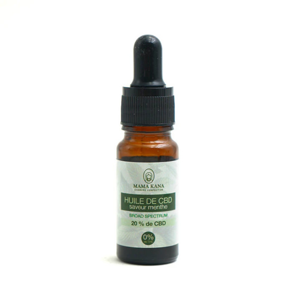 Huiles de CBD 20% - Menthe
