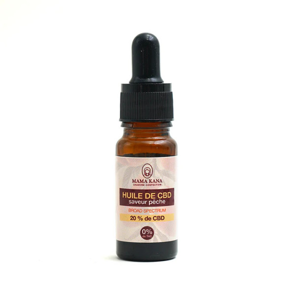 Huiles de CBD 20% - Pêche