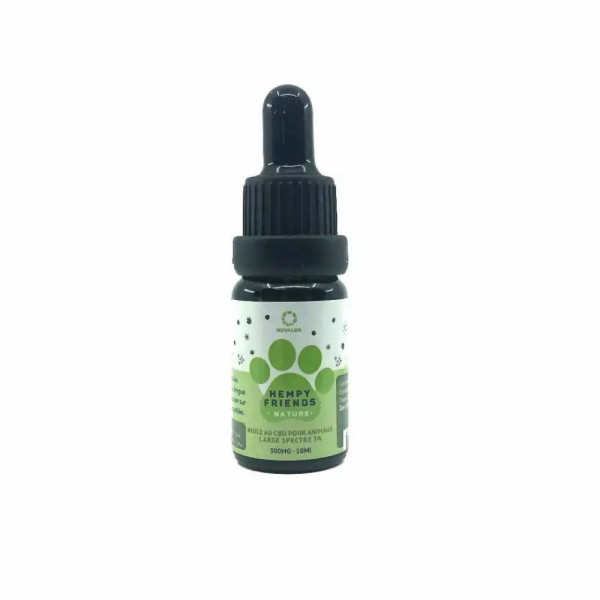 Huile CBD 3% pour animaux Nature